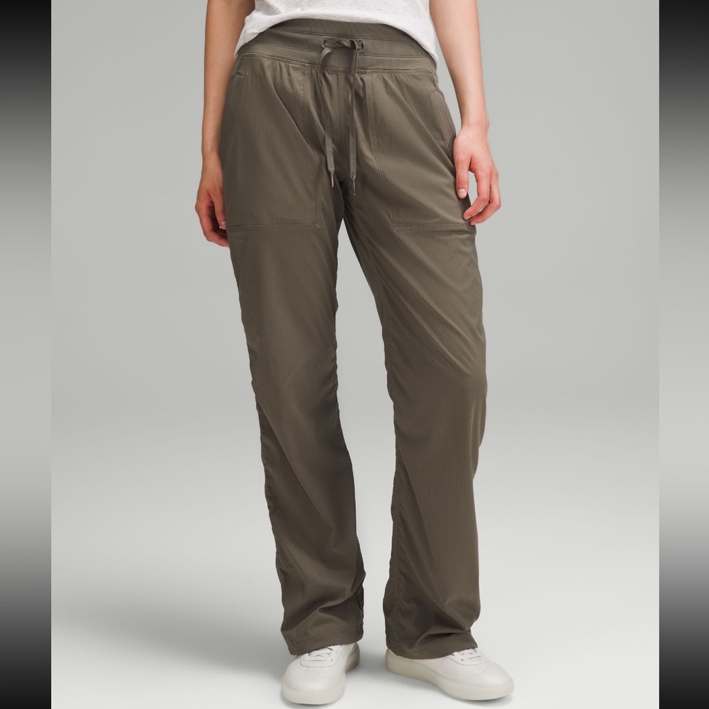 Lululemon Dance Studio Pants in Army Green
